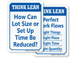 Think Lean Signs