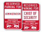 Tow-Away Signs - By Title