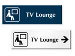  TV Lounge Door Signs