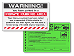 Parking Violation Stickers