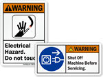 Electrical Safety Labels