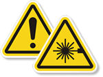 ISO Warnings Stickers