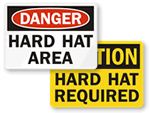 Wear Hard Hat Signs
