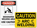 Welding Safety Signs