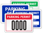 Window Decal Parking Permit