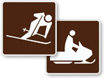 Winter Recreation Signs