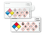 GHS and NFPA Combo Label