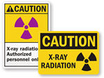 X Ray Radiation Labels