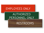 XpressPlate™ Engraved Signs