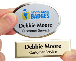 Digitally Printed Name Badges