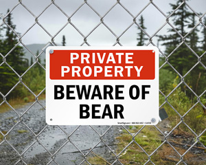 Bear Warning Signs