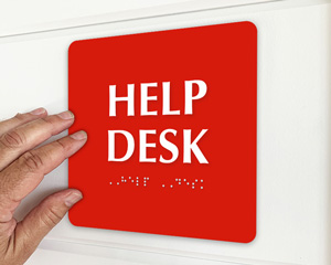 Help Desk Sign