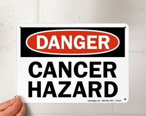 Cancer Hazard Danger Signs