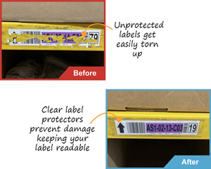 Clear Label Protectors