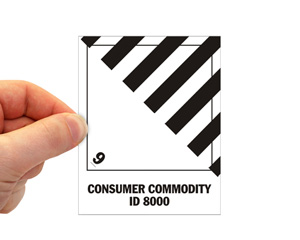 Consumer Commodity I.D. 8000 Label
