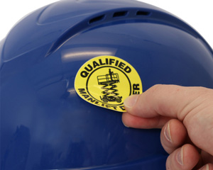 Construction Hard Hat Marker