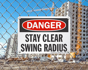 Crane Signs - Hoist Safety Sign
