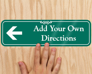 Custom Directional Signs
