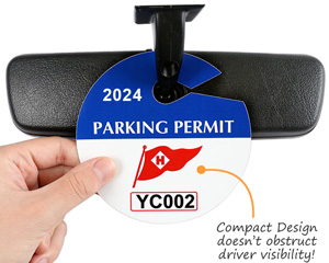 Circular Custom Parking Permits