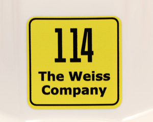 Custom Headgear Stickers