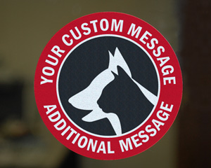 Custom Pet Rescue Sticker