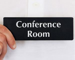 Conference Room Door Sign