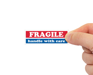 Fragile Handle With Care Envelope Label