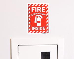 Fire Extinguisher Sign