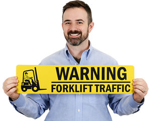 Forklift Floor Warning Signs