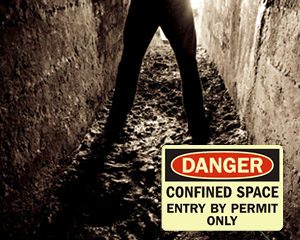 Glowsmart Confined Space Signs