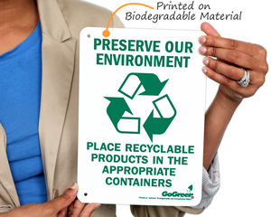 GoGreen™ Biodegradable Signs