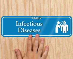 Decor Infectious Disease Sign
