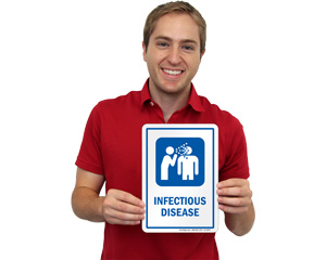 Infectious Disease Door Sign