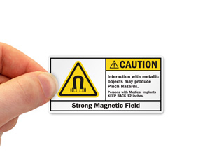 Magnetic Field Safety Labels