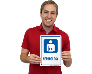 Nephrology Door Sign