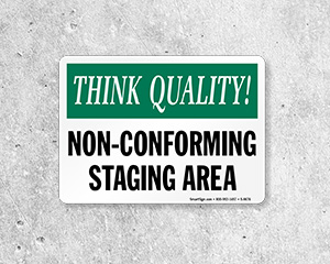 Non Conforming Inspection Labels