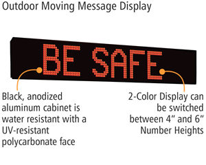 Outdoor Moving Message Displays