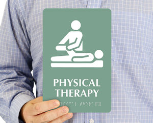 Physical Therapy Room Sign