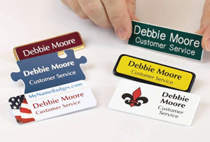 Plastic Name Badges