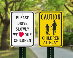 Playground Entrance Signs
