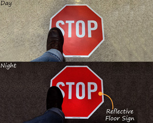 Reflective Safety STOP Signs