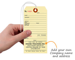 Custom Repair Tags