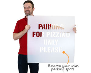 Reserve your own parking spots