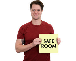 Safe Room Signs