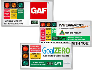 Custom Big Job Safety Scoreboard