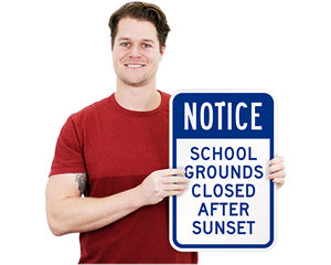 School Playground Signs