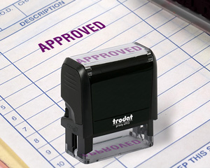 Self Inking QC Stamps