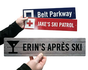 Ski Lot Boss Sign