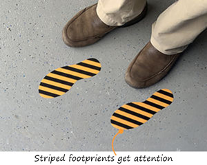Footprint Signs