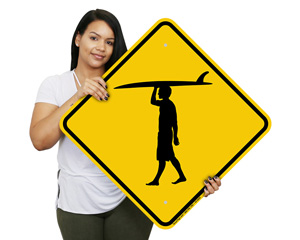 Surfing Sign